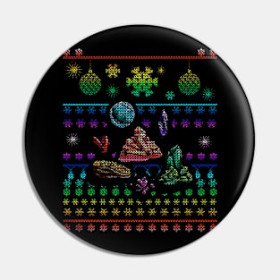 Ugly Christmas: Crystal Lovers Pin