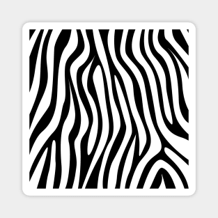 Funny Zebra Pattern - kids and adults gift idea Magnet