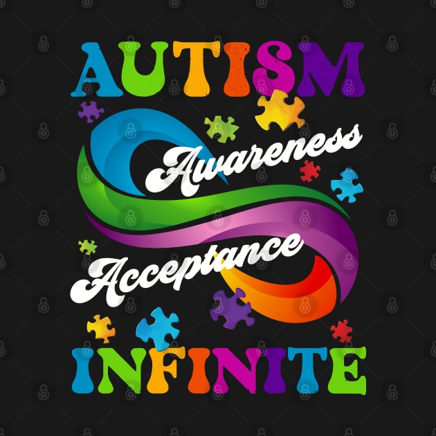 AUTISM AWARENESS INFINITE ACCEPTANCE by FlutteringWings 