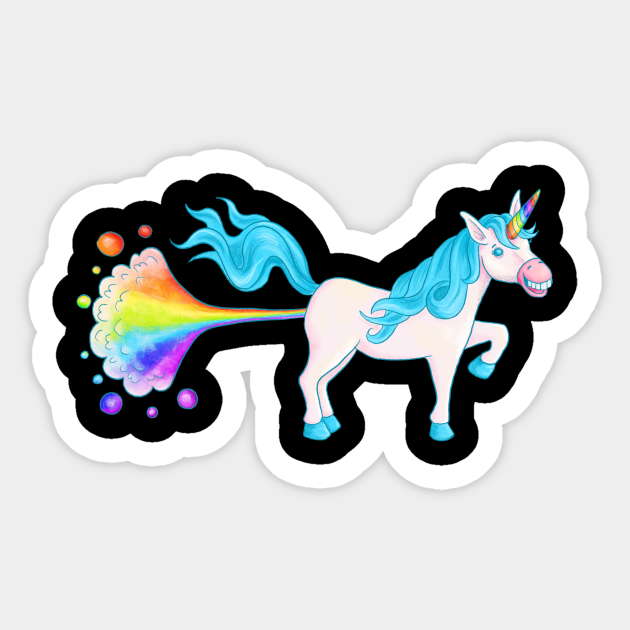 Unicorn Farts - Unicorn Farts - Sticker