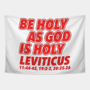 Be Holy Tapestry