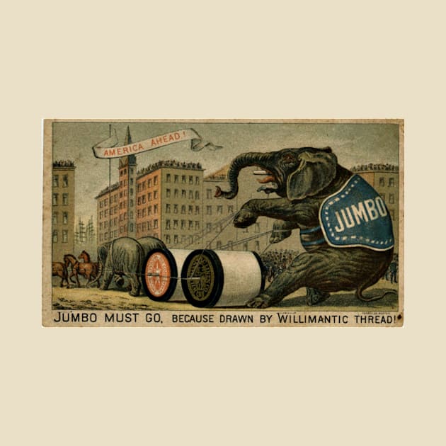 Vintage Jumbo Thread Sign by Dorcas