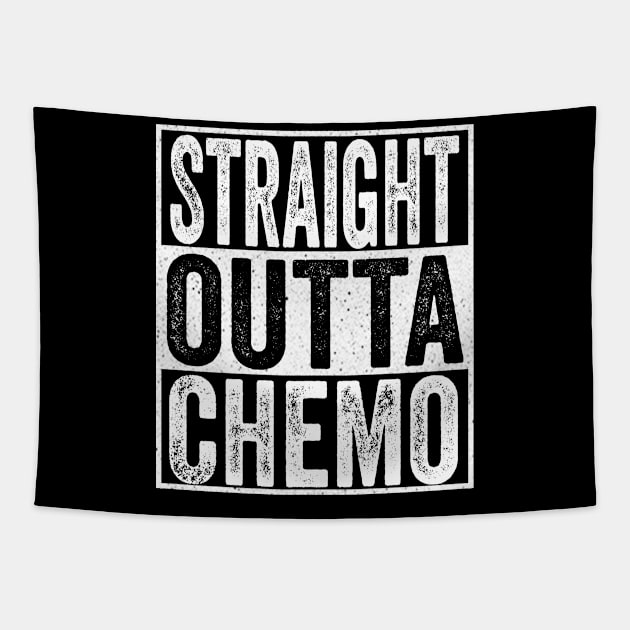 Straight outta chemo Tapestry by BaderAbuAlsoud