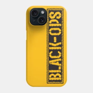 Black Ops patch v.3 Phone Case