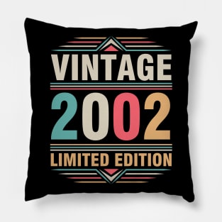 Vintage 2002 Ltd Edition Happy Birthday 20 Years Old Me You Pillow