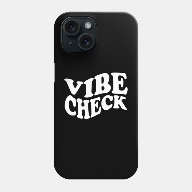 Vibe Check Retro Trendy Phone Case by Shanti-Ru Design