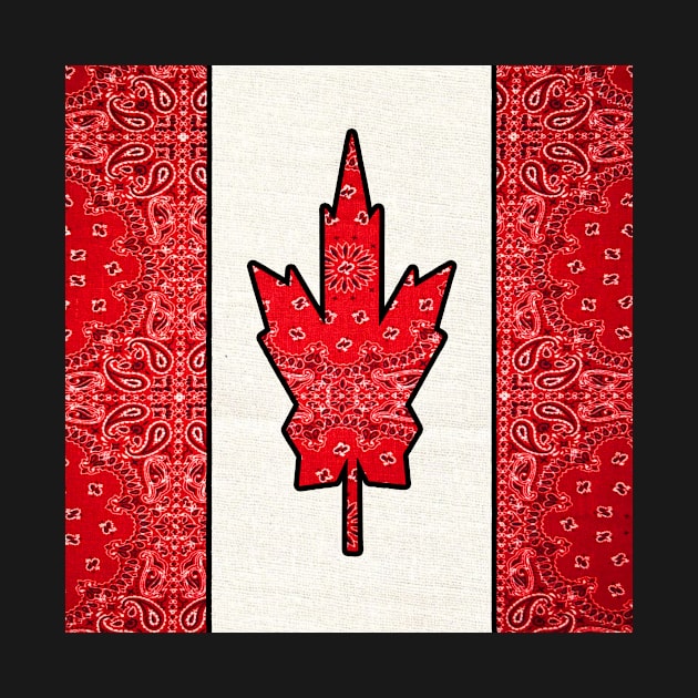 Retro Canadian Flag by artbyomega