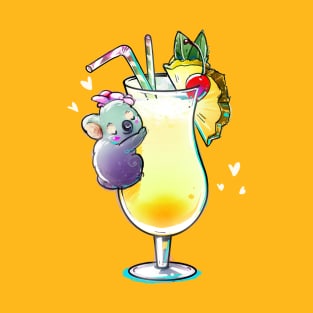 Koala + Piña Colada = Piña Koala T-Shirt