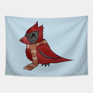 Cute Christmas Wintertime Cardinal T-Shirt And Others Tapestry