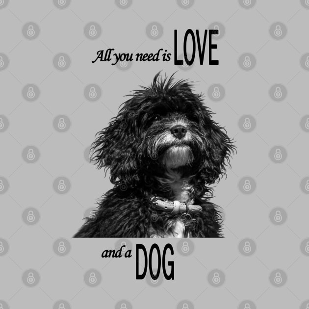 All you need is Love and a Dog III by Jane Stanley Photography