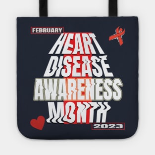 Heart disease awareness month Tote