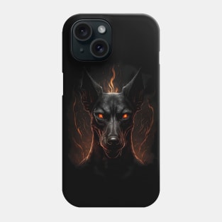 The dog of evil Phone Case