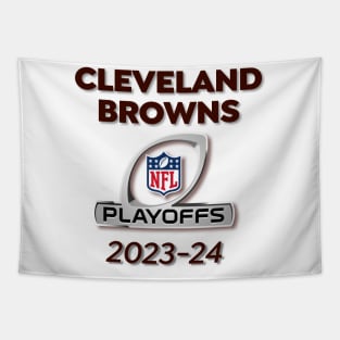 2023-24 Playoffs Browns Tapestry