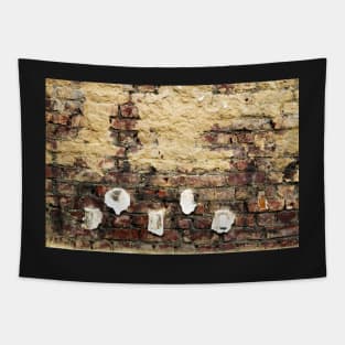 old abandoned wall Tapestry