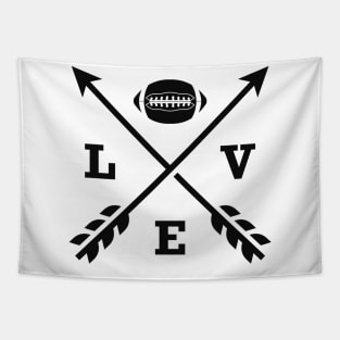 Football Love - Arrows Tapestry