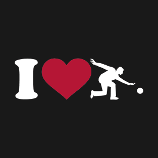 I love Bowling T-Shirt