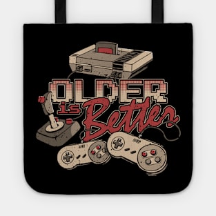 Older is Better Funny Video Gamer Tote