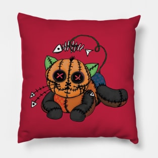 Voodoo cat Pillow