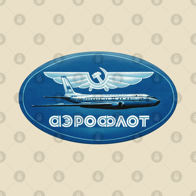 Russian airline by Midcenturydave