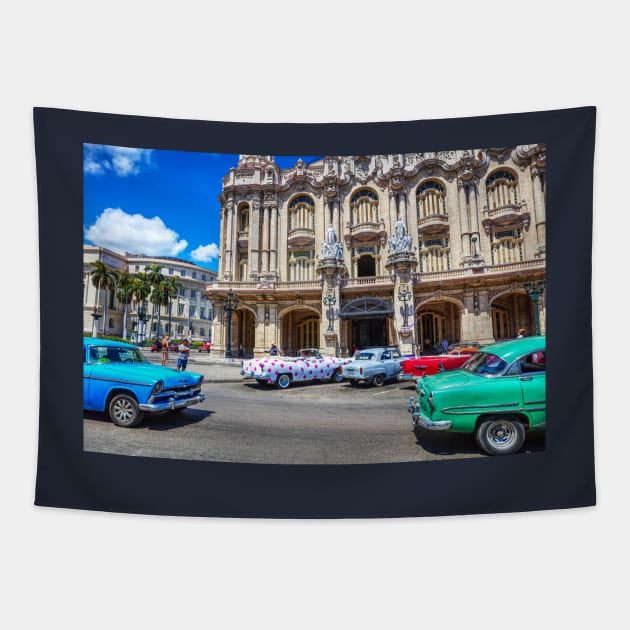 Gran Teatro de La Havana Tapestry by tommysphotos