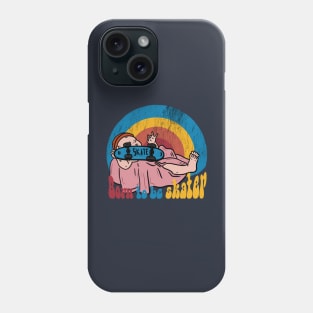 Baby born to be skater Phone Case