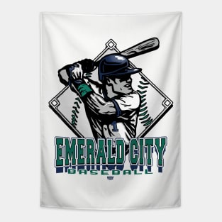 Emerald City Forever Diamond Baseball Tapestry