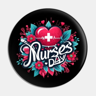 nurse day Pin