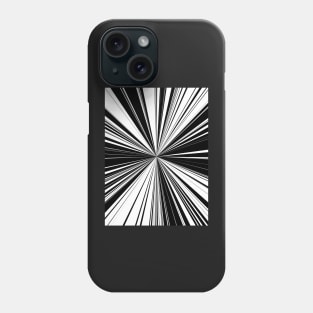 Black And White Tunnel Vision Phone Case