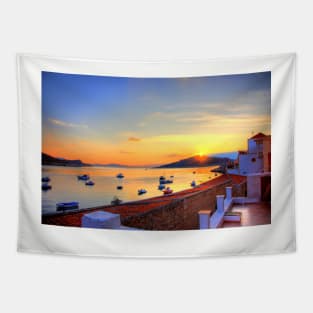 Halki Sunrise Tapestry