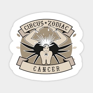 Circus Zodiac. Cancer Magnet