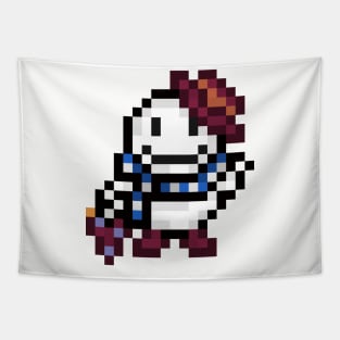 Smiling Snowman Tapestry