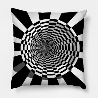 Hypnotic Twilight zone Pillow