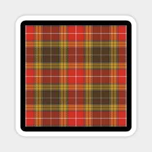 Buchanan Old Set Weathered Plaid Tartan Scottish Magnet