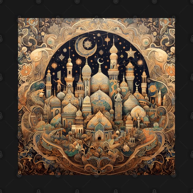 Islamic Grandeur Unveiled: Timeless Art, Floral Motifs, and Vibrant Ornaments by insaneLEDP