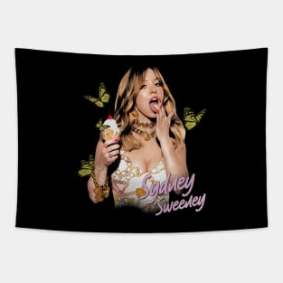 Sydney Sweeney Butterfly Tapestry
