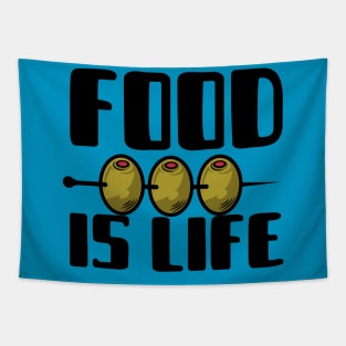 Food is Life Tapestry