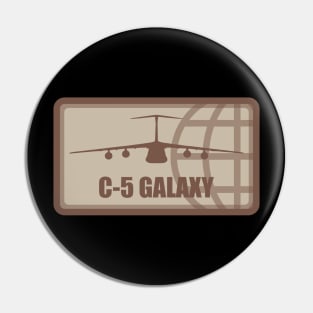 C-5 Galaxy Patch (subdued) Pin