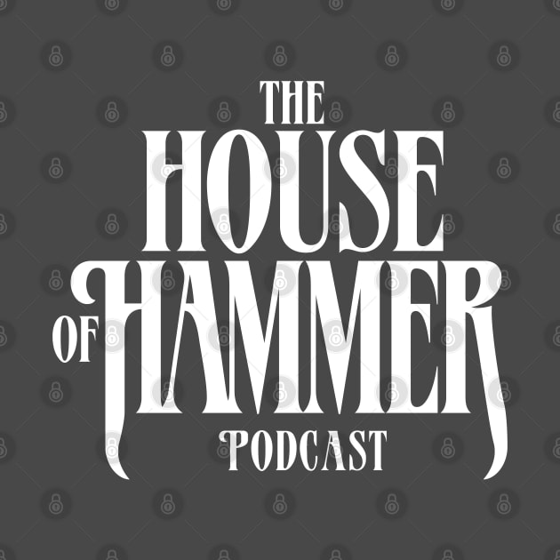 HoH White Logo by House of Hammer Podcast