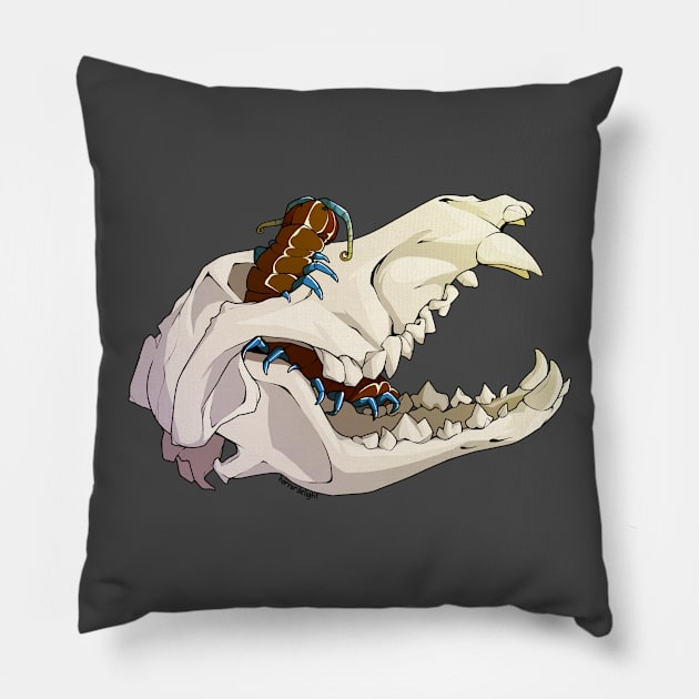 Memento Mori Pillow by indigoats