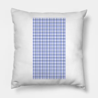 Pale Blue Tartan Pillow