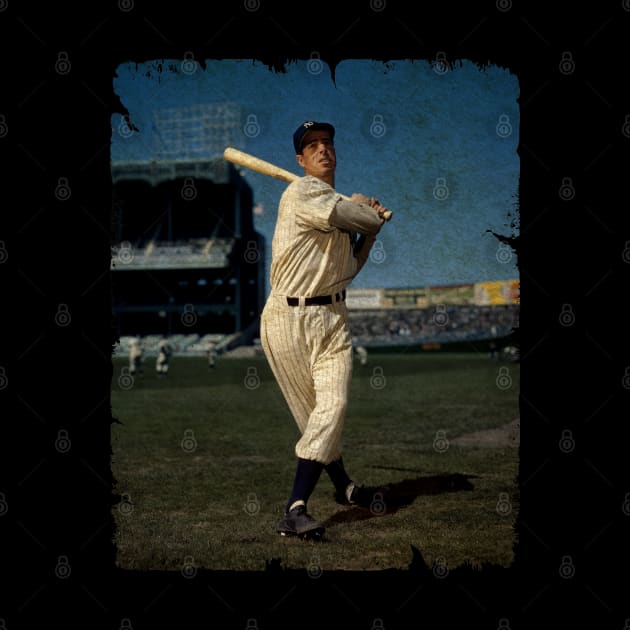 Joe DiMaggio in New York Yankees by PESTA PORA