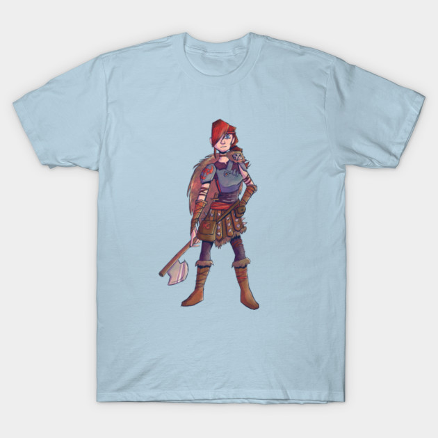 Discover Zephyr Haddock, Viking Shieldmaiden - How To Train Your Dragon - T-Shirt