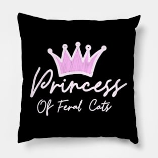 Princess Of Feral Cats Pillow