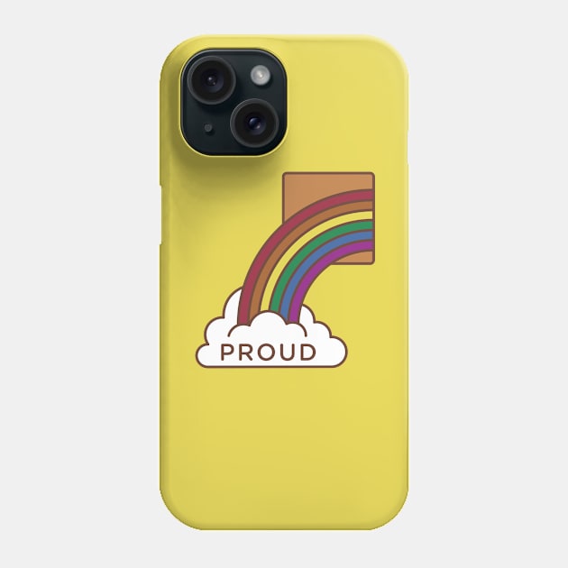 Out & Proud Rainbow Phone Case by matthmacedo