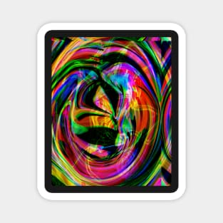 Crazy abstract 4, Magnet