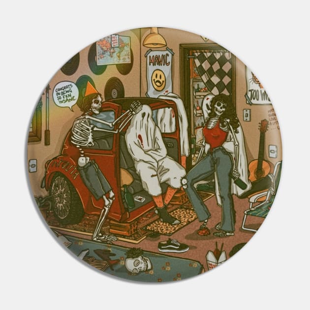 GHOST TOWN Pin by barth desenha