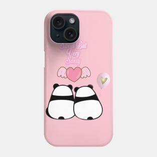 Panda couple Phone Case