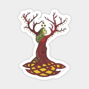 Celtic Tree Spirit Magnet