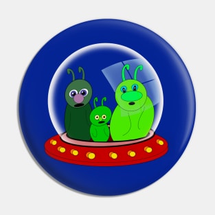 UFO FAMILY Pin