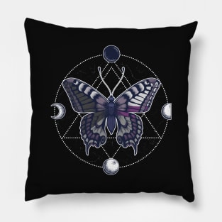 Demisexual Butterfly Pillow